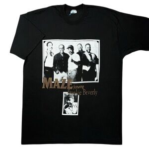 VTG 90s Maze Featuring Frankie Beverly LIVE Concert Soul R&B Music t-shirt XL